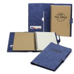 Custom 5.25" x 8.25" Paperzen Refillable Spiral Journal