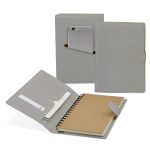 Custom 5.25" x 8.25" Paperzen Refillable Spiral Journal - 2