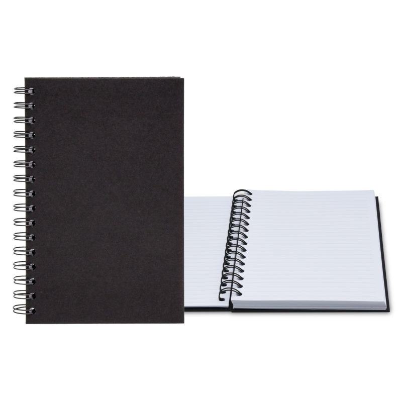Custom 5.25" x 8.25" Recycled Spiral Journal - 1