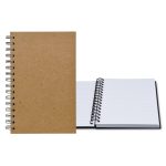 Custom 5.25" x 8.25" Recycled Spiral Journal - 2