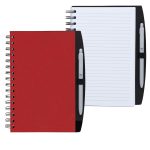 Custom 5.25" x 8.25" Spiral Journal with Pen - 3