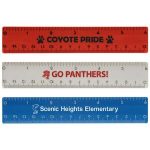 Custom 6" Plastic Ruler