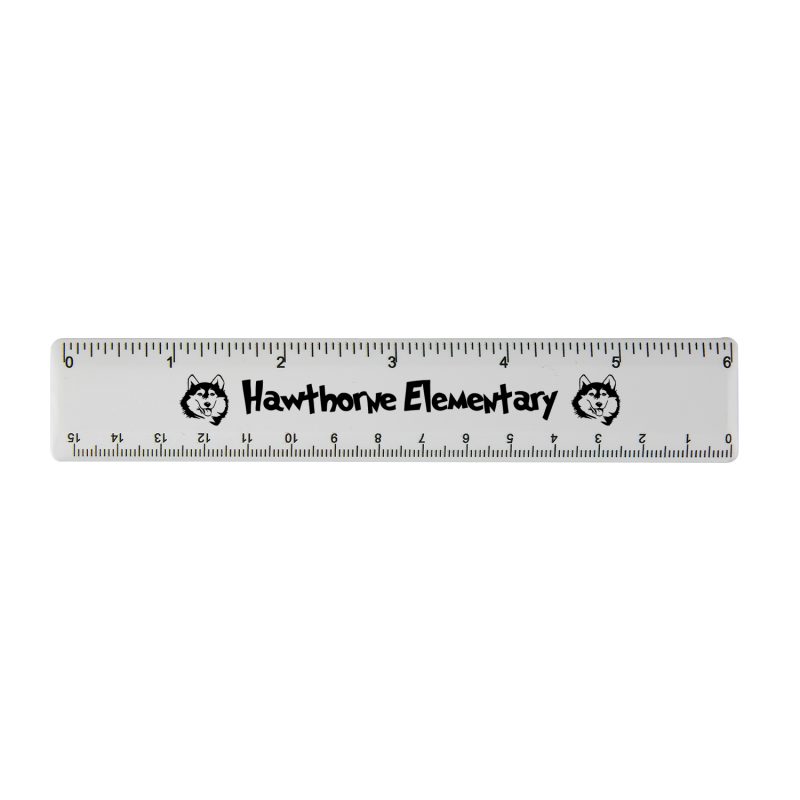 Custom 6" Plastic Ruler - 9