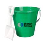 Custom 6" Sand Pail & Shovel - 3