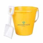 Custom 6" Sand Pail & Shovel - 4