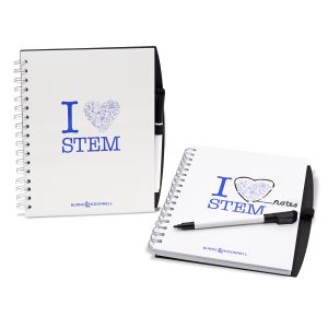Custom 7" x 9" Dry Erase Spiral Journal