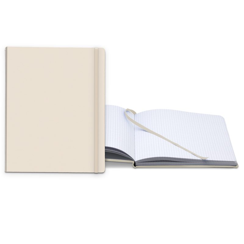 Custom 8" x 10" Everest Senzabrite Faux Leather Hardcover journal - 1