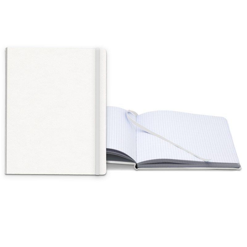 Custom 8" x 10" Everest Senzabrite Faux Leather Hardcover journal - 2