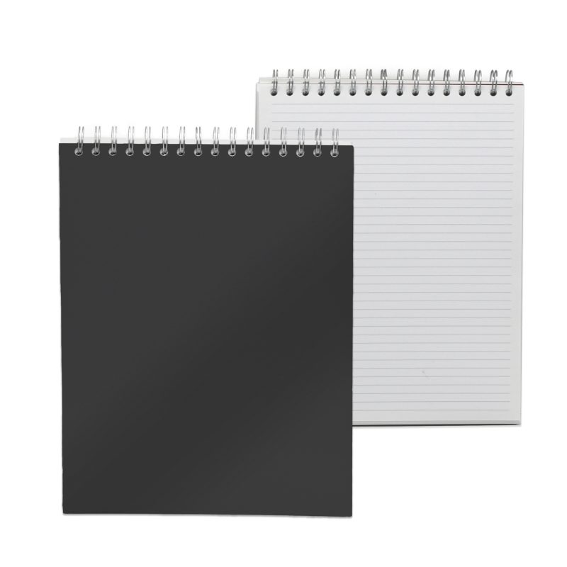 Custom 8.5" x 11" Classic Spiral Jotter - 6
