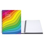 Custom 8.5" x 11" Full Color Laminated Spiral Journal