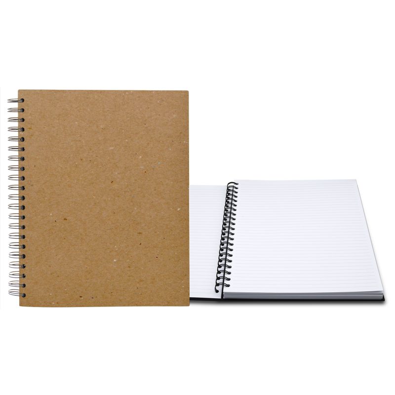 Custom 8.5" x 11" Recycled Spiral Journal - 2