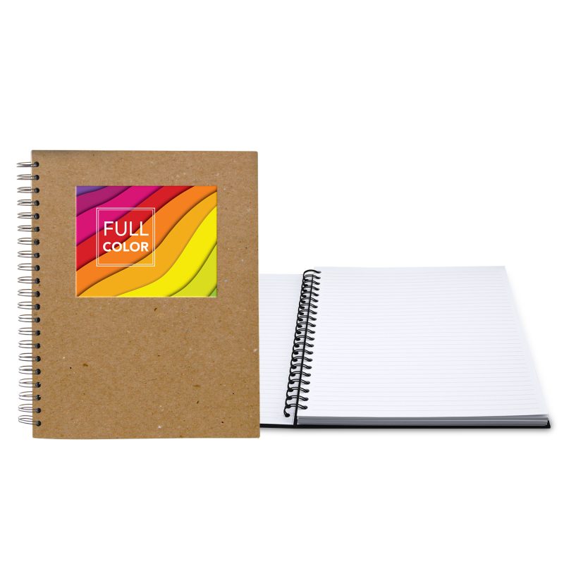 Custom 8.5" x 11" Window Spiral Journal - 6