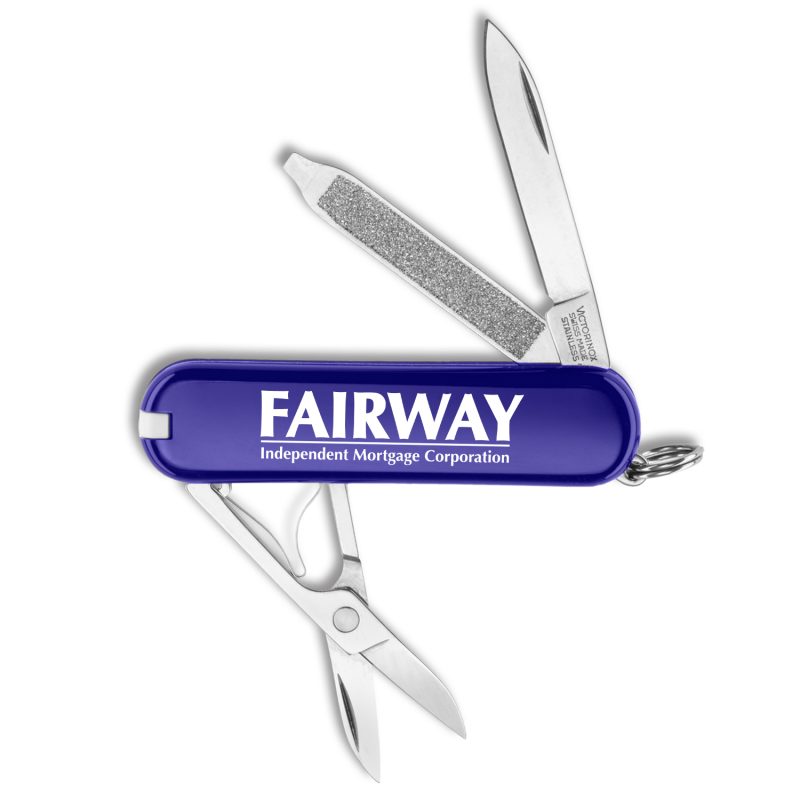 Custom "AA" LED Mini Maglite® With Victorinox® Classic Swiss Army Knife - 8