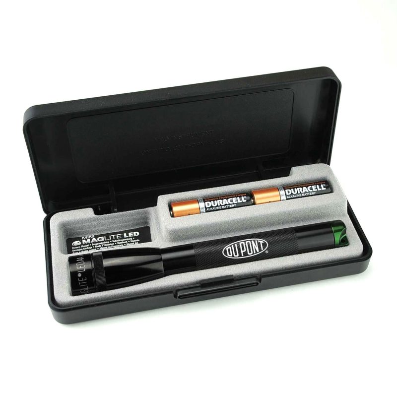 Custom "AA" Mini Maglite® LED Spectrum - Green - 1