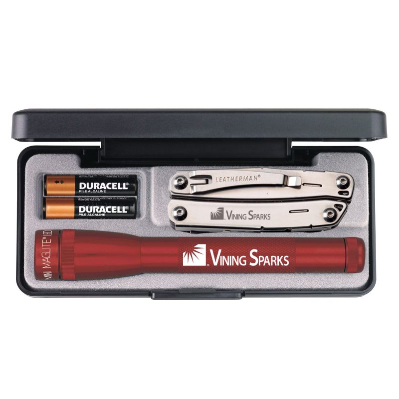 Custom "AA" Mini Maglite® LED With Leatherman® Sidekick - 2