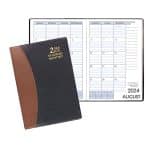 Custom Academic Monthly Planner w/ Carriage Vinyl Cover - 1