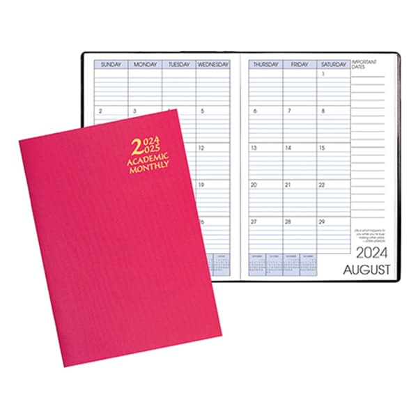 Custom Academic Monthly Planner w/ Twilight Cover - 1