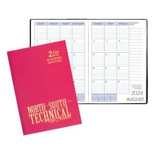 Custom Academic Monthly Planner w/ Twilight Cover