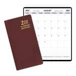 Custom Academic Monthly Pocket Planner w/ Continental Vinyl Cover - 1