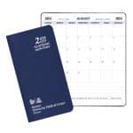 Custom Academic Monthly Pocket Planner w/ Leatherette Cover