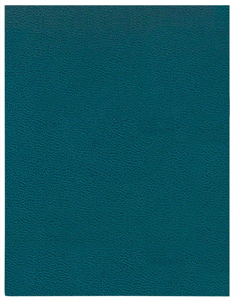 Custom Academic Saddle Stitch Monthly Desk Planner w/ Leatherette Cover - 5