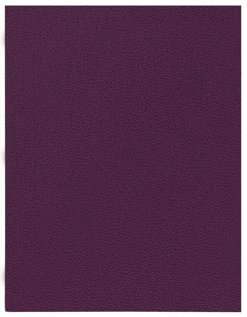 Custom Academic Saddle Stitch Monthly Desk Planner w/ Leatherette Cover - 6