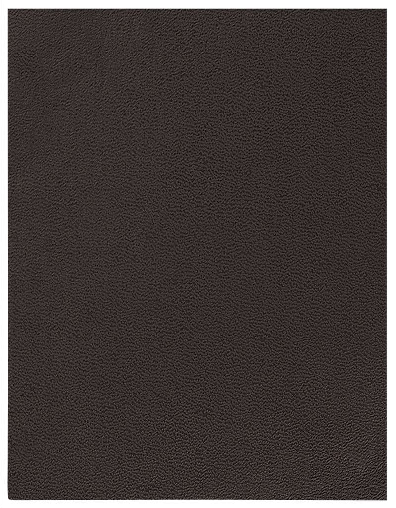 Custom Academic Saddle Stitch Monthly Desk Planner w/ Leatherette Cover - 8