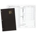 Custom Academic Weekly Assignment Book w/ Leatherette Cover - 1