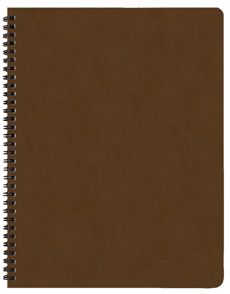 Custom Academic Wire Bound Monthly Appointment Planner w/ Canyon Cover - 2