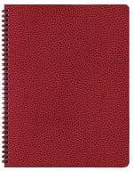 Custom Academic Wire Bound Monthly Desk Planner w/ Cobblestone Cover - 2
