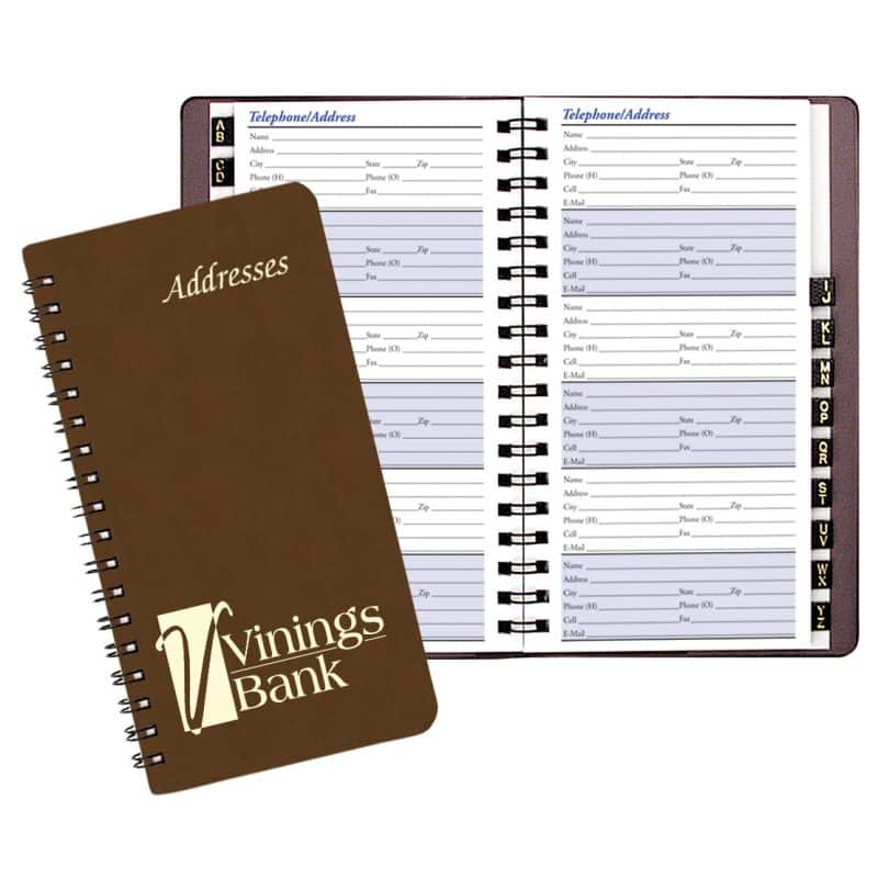 Custom Address Book w/ Canyon Cover