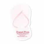 Custom Adhesive Die Cut Pad | 4 1/4" x 5 1/4" | 25 Sheet | Flip Flop Stock Shape