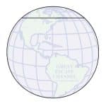 Custom Adhesive Die Cut Pad | 4 1/4" x 5 1/4" | 25 Sheet | Globe Stock Shape