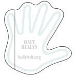 Custom Adhesive Die Cut Pad | 4 1/4" x 5 1/4" | 25 Sheet | Hand Stock Shape