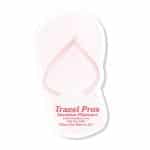 Custom Adhesive Die Cut Pad | 4 1/4" x 5 1/4" | 50 Sheet | Flip Flop Stock Shape
