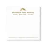 Custom Adhesive Note Pad | 3" x 3" | 100 Sheet