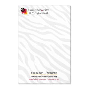 Custom Adhesive Note Pad | 4" x 6" | 50 Sheet