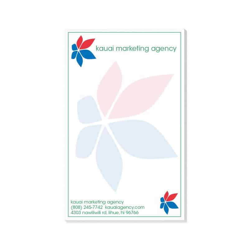 Custom Adhesive Note Pad | 5" x 8" | 50 Sheet
