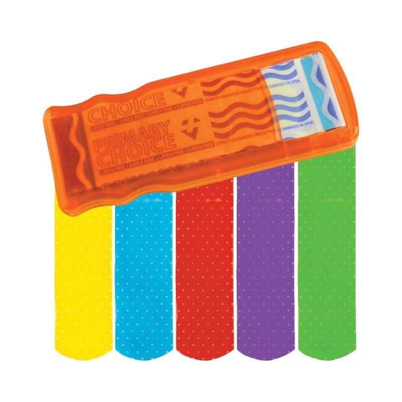 Custom Bandage Dispenser w/ Color Bandages - 2