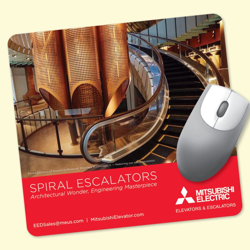 Custom Barely There™ 7.5"x8"x.02" Ultra-Thin Mouse Pad