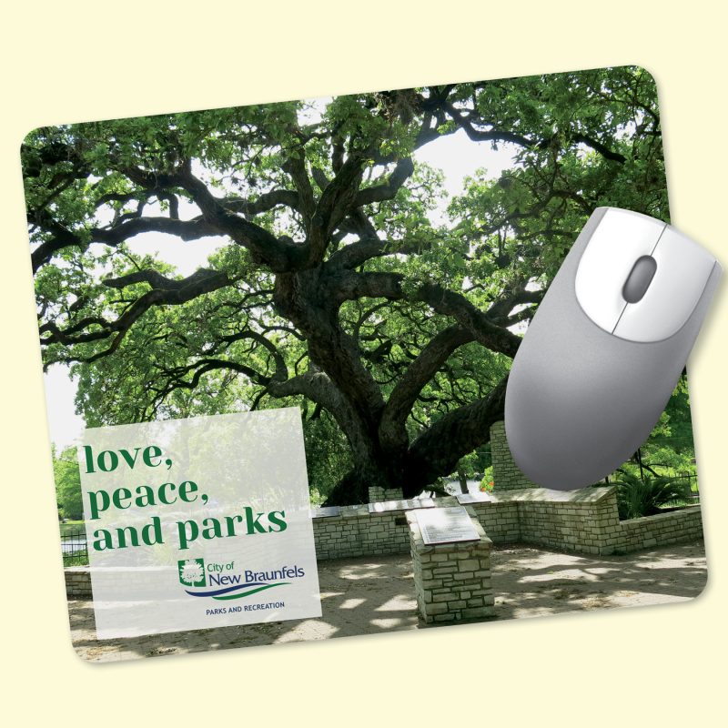 Custom Barely There™ 8"x9.5"x.02" Ultra-Thin Mouse Pad