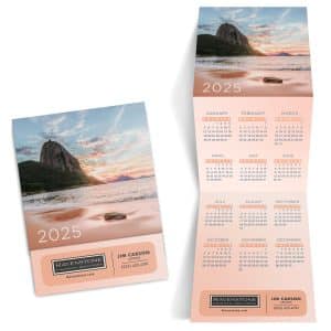 Custom Beach Trifold Calendar