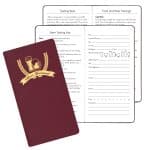 Custom Beer Journal w/ Leatherette Cover - 1