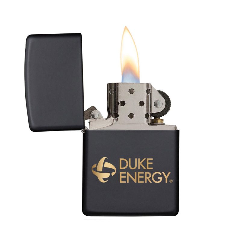 Custom Black Matte Windproof Zippo® Lighter - 1