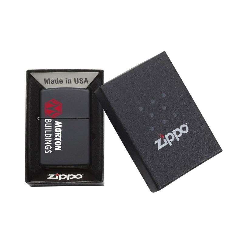 Custom Black Matte Windproof Zippo® Lighter - 3