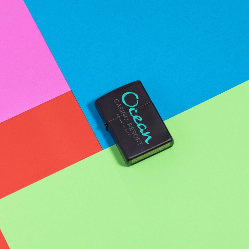 Custom Black Matte Windproof Zippo® Lighter - 7