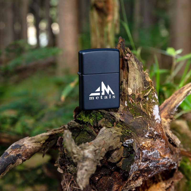 Custom Black Matte Windproof Zippo® Lighter - 8