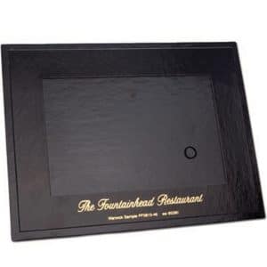 Custom Black on Black Photo Frame (4"x6")