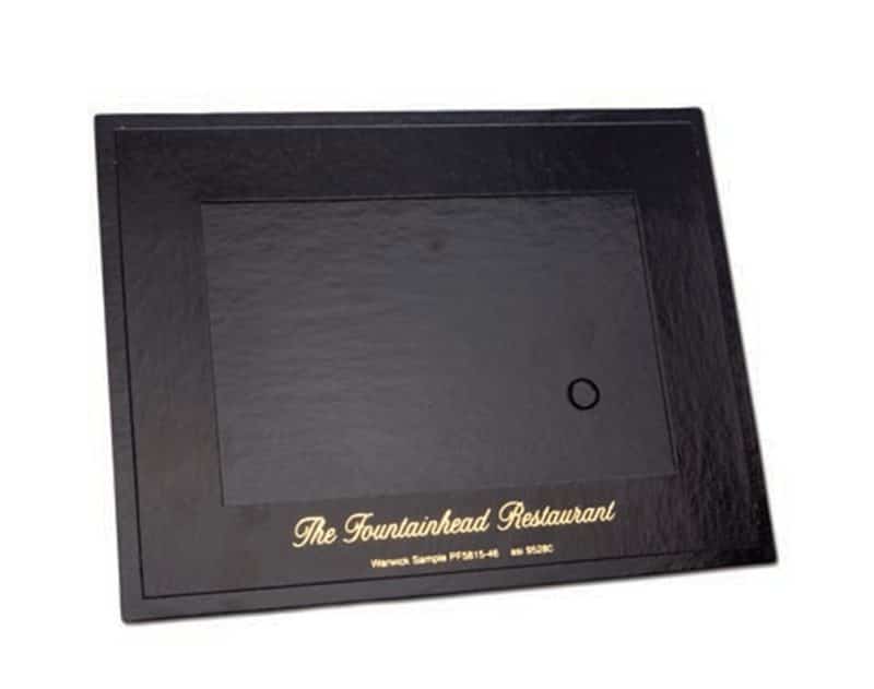 Custom Black on Black Photo Frame (5"x7")