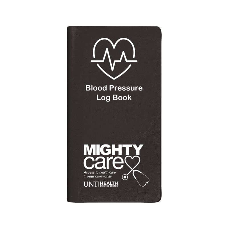 Custom Blood Pressure Log Book w/ Continental Cover - 2